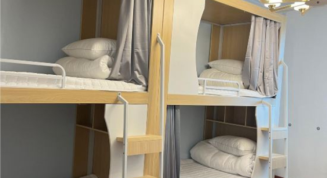 Кровать в общем номере (женский номер) Yilan• Central Asia-Europe-Africa Ring Youth Hostel