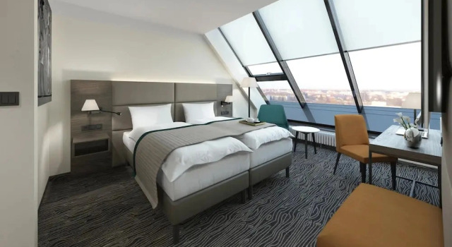 Номер Superior с видом на реку Excelsior Hotel Nürnberg Fürth, a member of Radisson Individuals