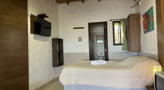Студия с балконом Pousada vale verde bungalows - Praia do Rosa