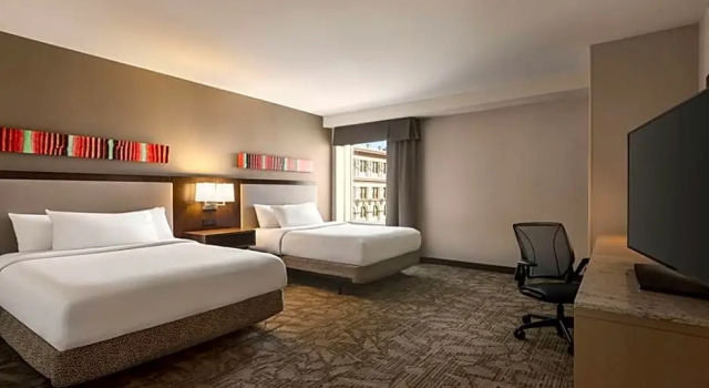 Номер для гостей с ограниченными возможностями Hilton Garden Inn San Antonio Downtown Riverwalk