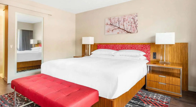 Двухместный люкс c 1 комнатой Hilton Club The District Washington DC