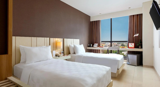 Двухместный номер Deluxe Swiss-Belinn Gajah Mada Medan