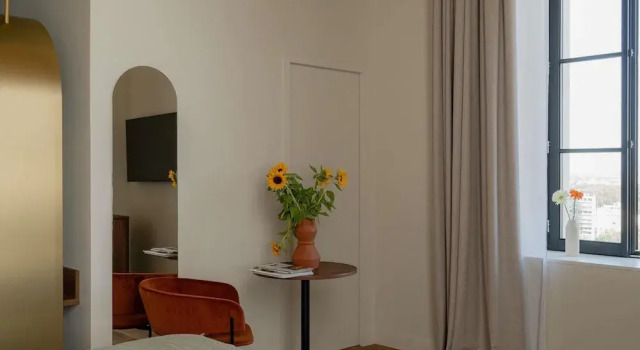Двухместный полулюкс Deluxe с видом на реку Hôtel Fort St Laurent Lyon - Handwritten Collection