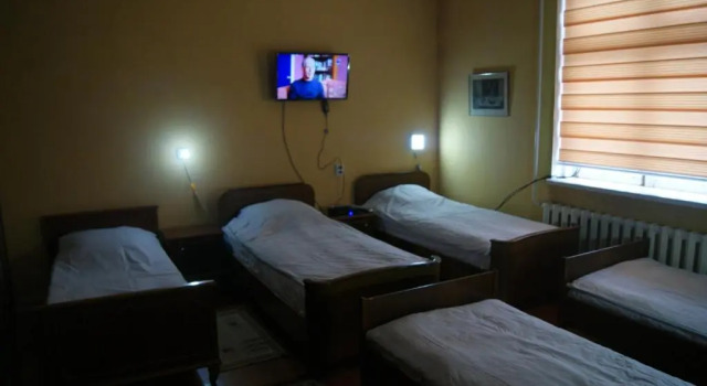 Bett im Wohnheim Гостевой дом