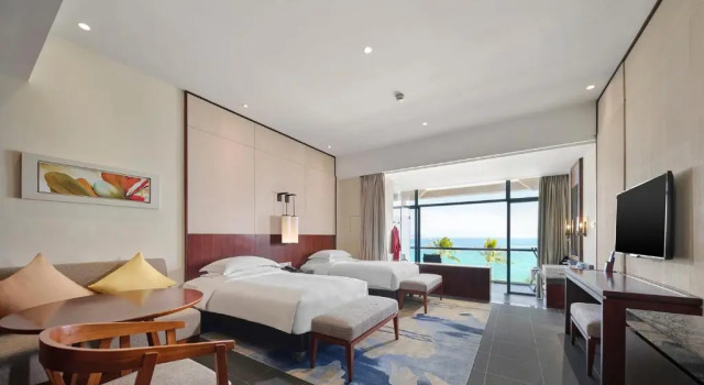 Двухместный номер рядом с пляжем Hilton Sanya Yalong Bay Resort & Spa