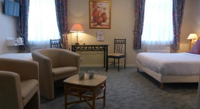 Süper oda Hostellerie Saint Louis