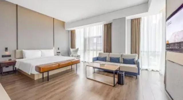 Люкс с видом на сад Atour Hotel (Shenzhen Guangming New Town Phoenix City Metro Station)