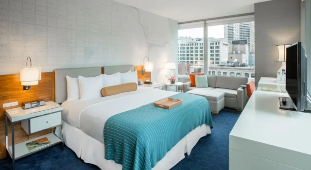 Двухместный номер Deluxe Kinzie Hotel