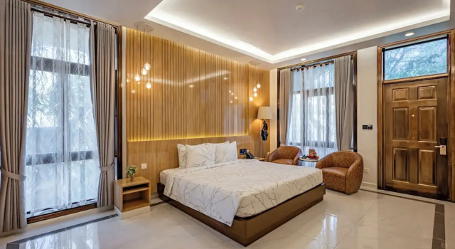 Семейный люкс с 2 комнатами с видом на море Carmelina Beach Resort