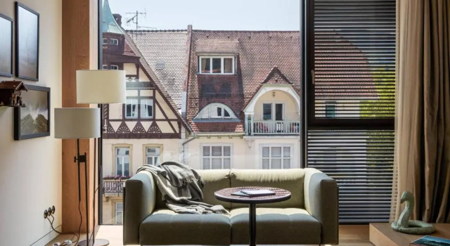 Двухместный полулюкс Deluxe c 1 комнатой Roomers Baden-Baden, Autograph Collection
