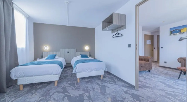Четырёхместный семейный номер Standard RelaxOtel & Spa, Le Barcarès