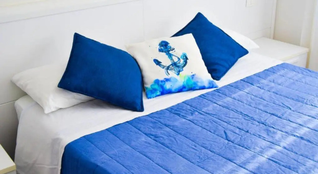 Трёхместный номер Deluxe с видом на море La Marina B&B