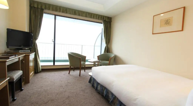 Двухместный номер Standard с видом на океан Shimonoseki Grand Hotel