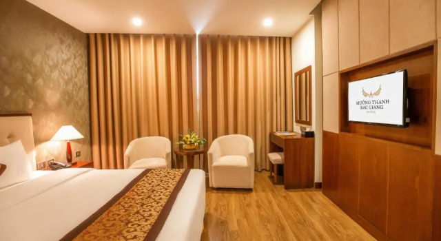 Двухместный номер Deluxe Muong Thanh Luxury Bac Giang Hotel