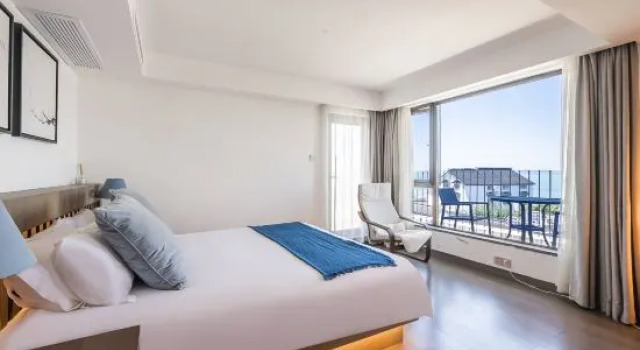 Люкс c 1 комнатой с видом на озеро Jingguan Hanshe Guesthouse