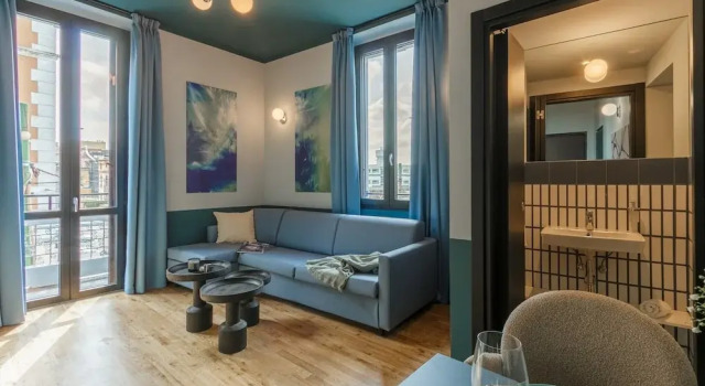 Studio in Milan's Bovisa Area, Забронировать Отель Bovisa Милан, рядом с Аффори Чентро