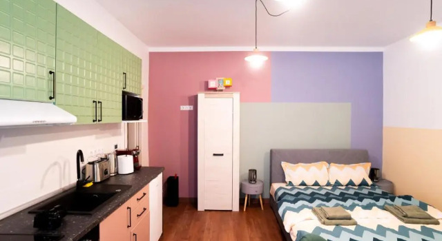 Студия Galeria Grafit Apartments