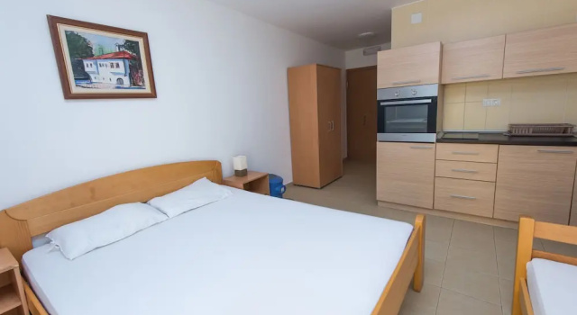 Апартаменты c 1 комнатой с видом на море Petrovac apartments