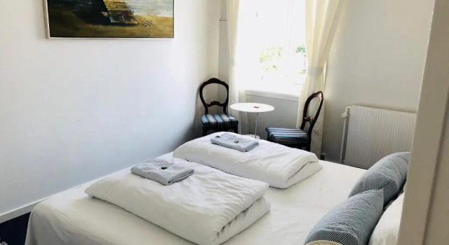 Четырёхместный номер Standard с частичным видом на море Sandkaas Badehotel