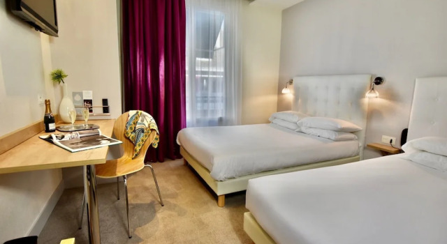 Трёхместный номер Comfort Hôtel Escale Oceania Lorient