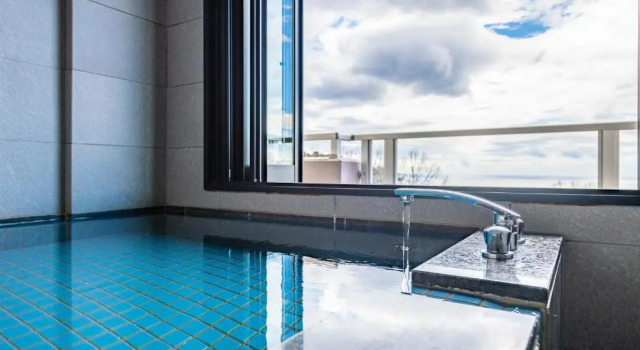 Двухместный номер Deluxe с видом на море the salon 伊豆高原 Hotels & Resort