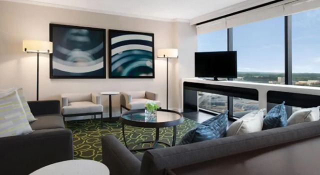 Двухместный люкс Hyatt Regency Birmingham - The Wynfrey Hotel