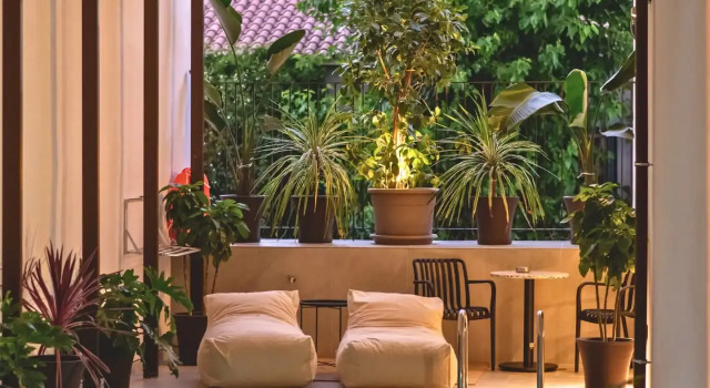 Двухместный люкс с балконом Achinos - Kalamata Mediterranean Suites