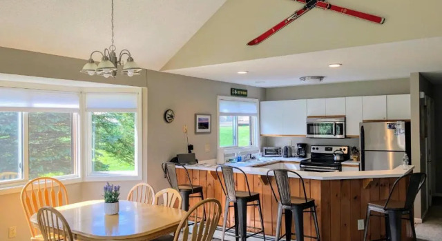 Вилла F3 Fairway Village Condo with great mountain views, 8 minute walk from Omni Mount Washington Hotel
