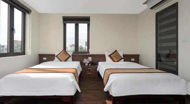 Двухместный номер Standard с красивым видом из окна Boston Halong Hotel