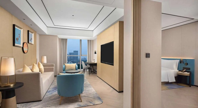Люкс Deluxe Hilton Garden Inn Chengdu Chenghua