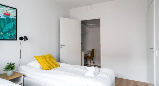 Апартаменты Standard c 1 комнатой с балконом Hiisi Homes Espoo Finnoo