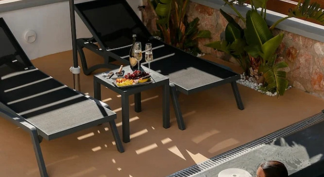 Вилла с видом на бассейн The Z Private Villa, Santorini