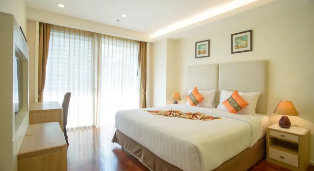 Номер Standard с 2 комнатами с балконом GM Serviced Apartment