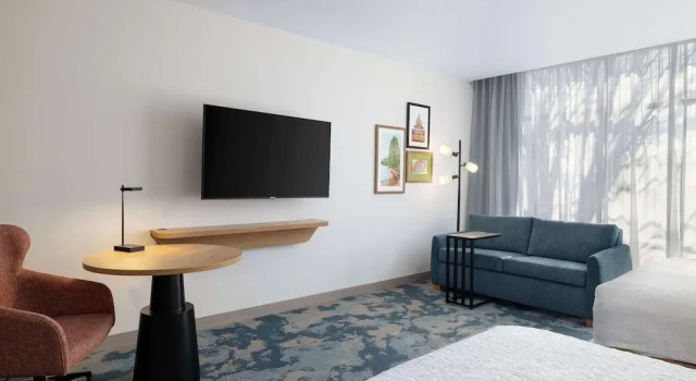 Четырёхместный люкс Hampton Inn & Suites Columbia South Fort Meade Area