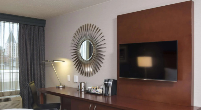 Standard- dobbelt værelse DoubleTree by Hilton Schenectady Downtown