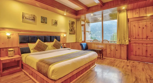 Номер Deluxe Solang Cottage By Snow City Farm