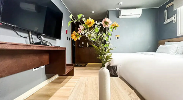 Двухместный семейный номер Standard с видом на город Restia Hotel Suwon Station