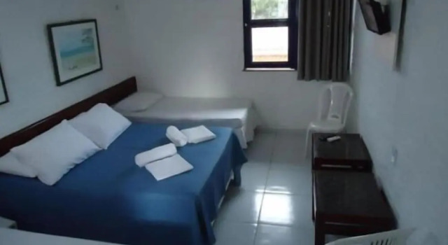 Четырёхместный номер Standard Цокольный этаж Hotel Praia do Futuro