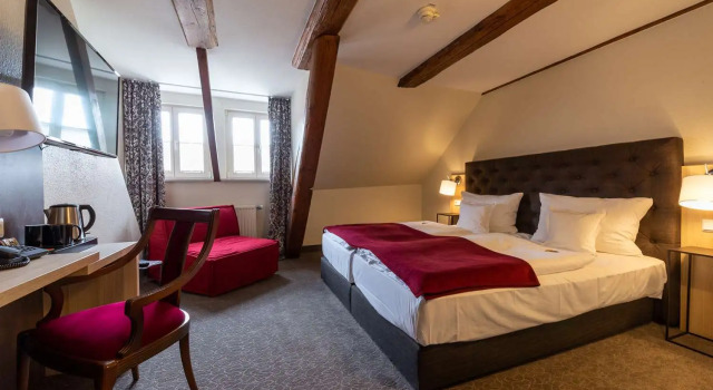 Четырёхместный номер Comfort Best Western Hotel Schlossmühle Quedlinburg
