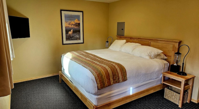 Двухместный номер Comfort с видом на реку McKinley Creekside Cabins
