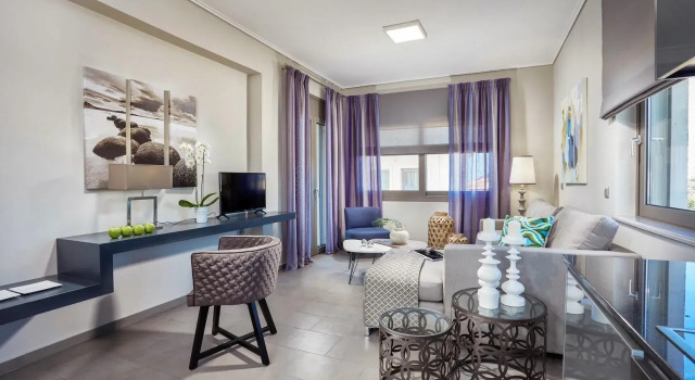 Апартаменты Deluxe Lagouvardos Village Hotel