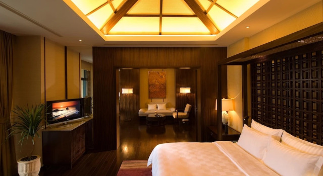 Люкс Presidential с 3 комнатами с видом на океан Hilton Sanya Yalong Bay Resort & Spa