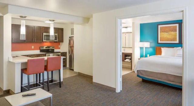 Двухместный люкс c 1 комнатой Residence Inn Portland Hillsboro