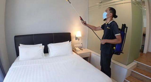 Четырёхместный семейный номер Standard De Elements Business Hotel KL