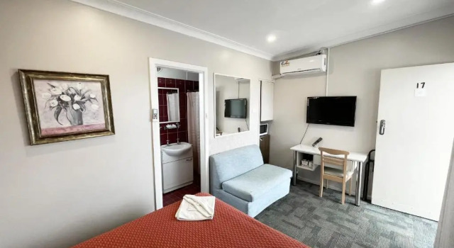 Номер Deluxe Hillview Motel
