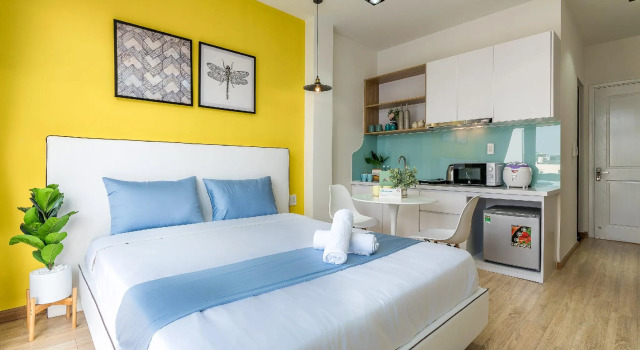 Cozrum Homes Aurora House, Забронировать Апартаменты/квартира Район 3 Хошимин, рядом с Парк Тао Дан