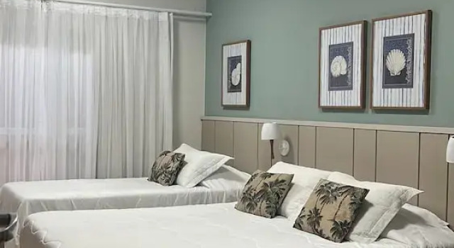 Трёхместный номер Superior c 1 комнатой Hotel VillaReal Guaratuba - Caieiras
