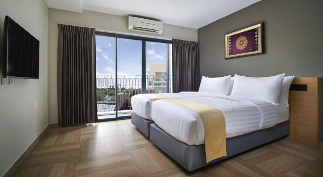 Двухместный люкс c 1 комнатой Chiva Bangkok Hotel