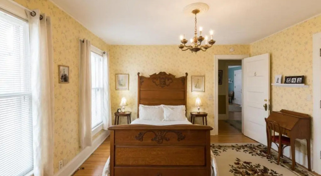 Standard- dobbelt værelse med haveudsigt Ringling House Bed & Breakfast