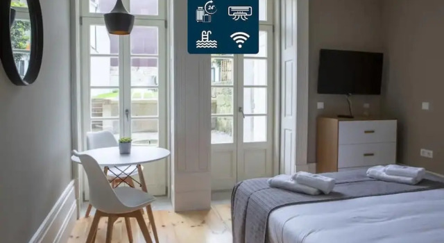 Студия Standard MyStay Porto Bolhão - Pool & Garden